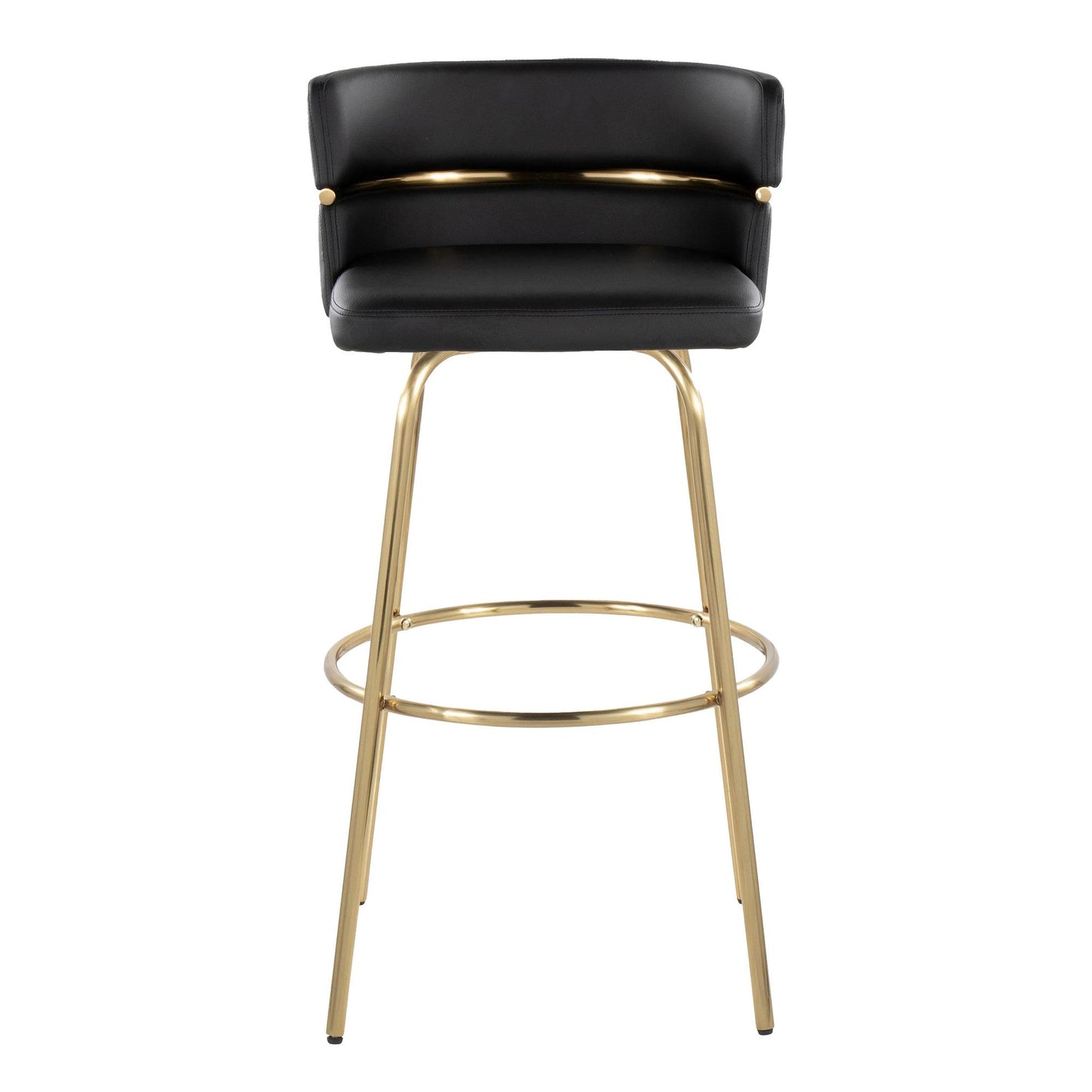 Majestic Office Furniture Claire 30" Fixed-Height Barstool - Set of 2
