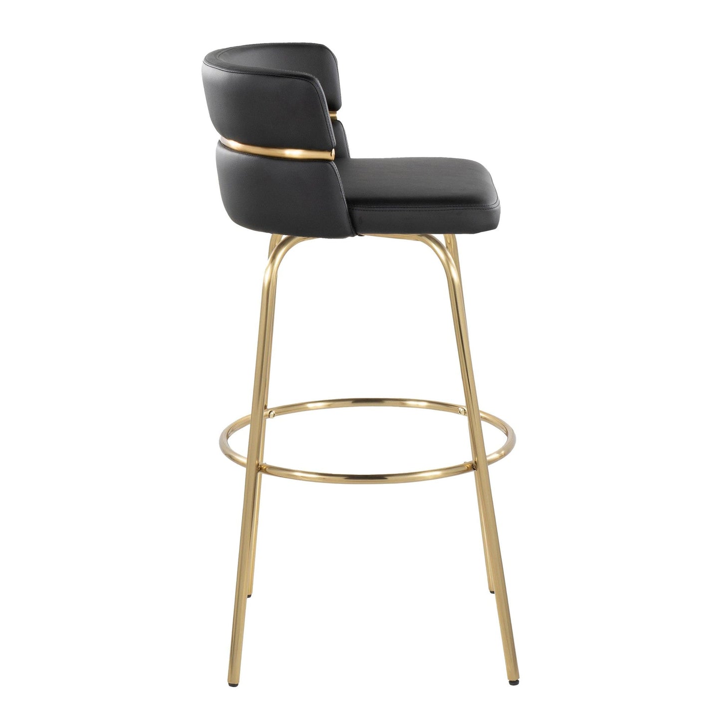 Majestic Office Furniture Claire 30" Fixed-Height Barstool - Set of 2