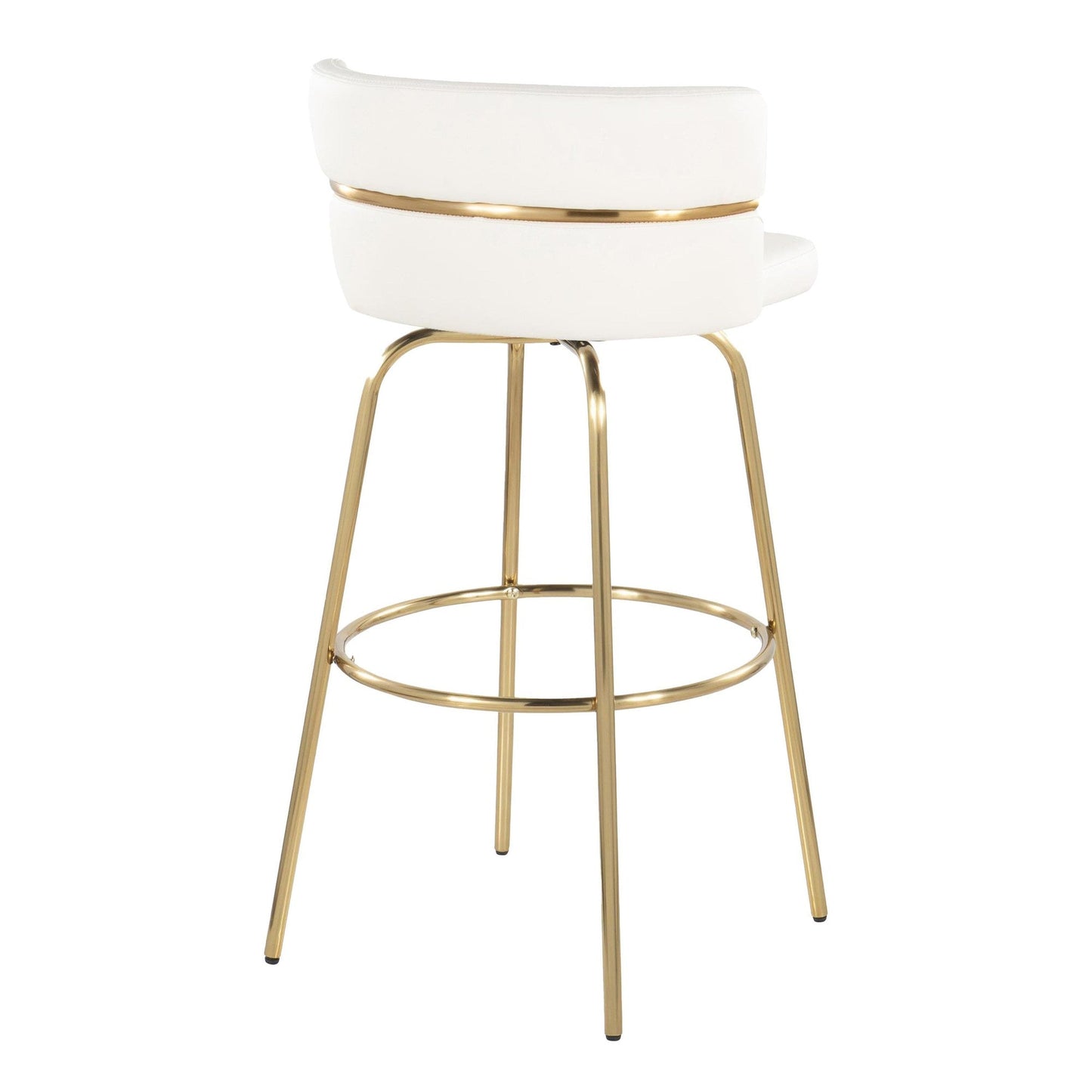 Majestic Office Furniture Claire 30" Fixed-Height Barstool - Set of 2
