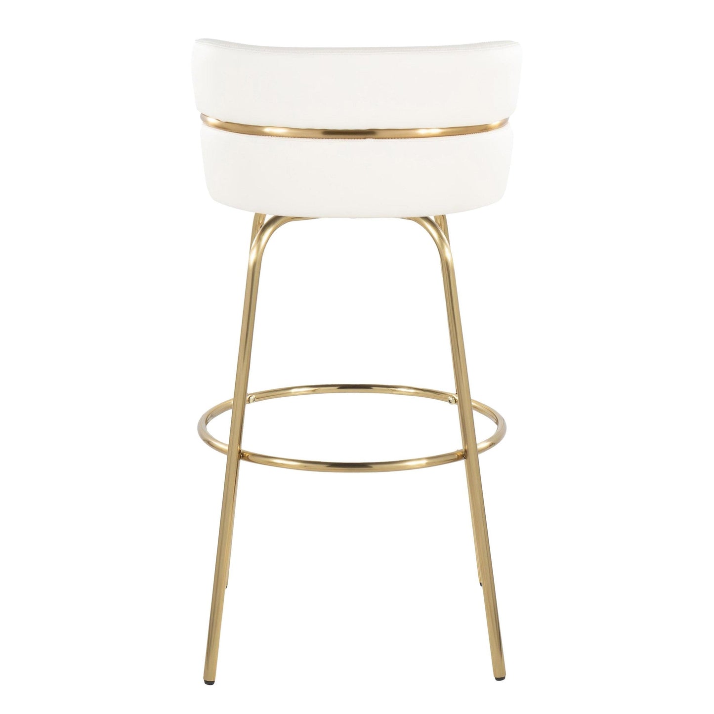 Majestic Office Furniture Claire 30" Fixed-Height Barstool - Set of 2