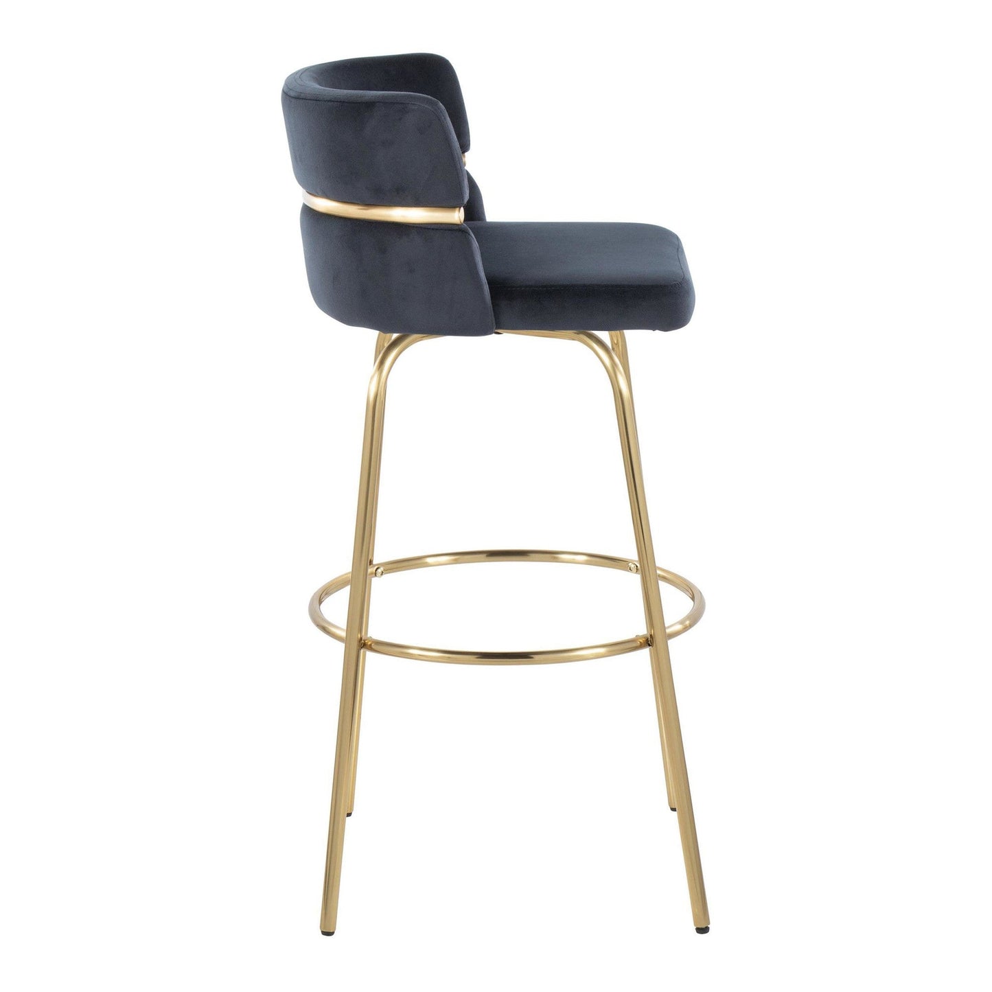 Majestic Office Furniture Claire 30" Fixed-Height Barstool - Set of 2