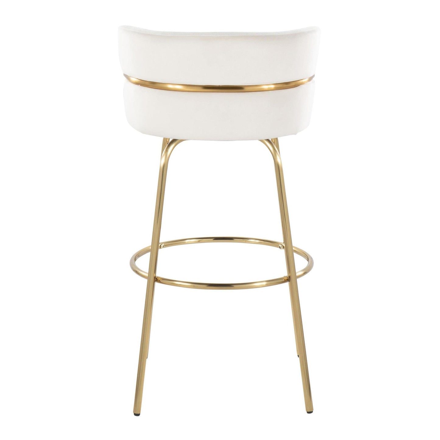 Majestic Office Furniture Claire 30" Fixed-Height Barstool - Set of 2