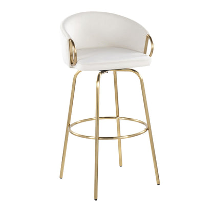 Majestic Office Furniture 30" Fixed-Height Barstool - Set of 2