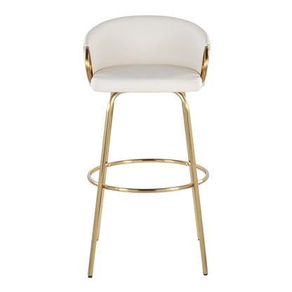 Majestic Office Furniture 30" Fixed-Height Barstool - Set of 2