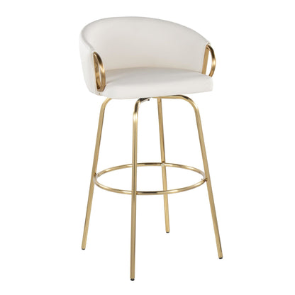 Majestic Office Furniture 30" Fixed-Height Barstool - Set of 2