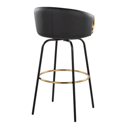 Majestic Office Furniture 30" Fixed-Height Barstool - Set of 2