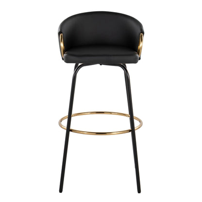 Majestic Office Furniture 30" Fixed-Height Barstool - Set of 2