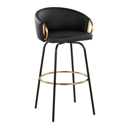 Majestic Office Furniture 30" Fixed-Height Barstool - Set of 2
