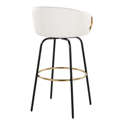 Majestic Office Furniture 30" Fixed-Height Barstool - Set of 2
