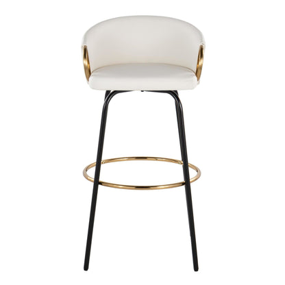Majestic Office Furniture 30" Fixed-Height Barstool - Set of 2