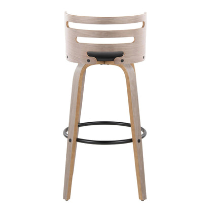 Majestic Office Furniture 30" Fixed-Height Barstool - Set of 2