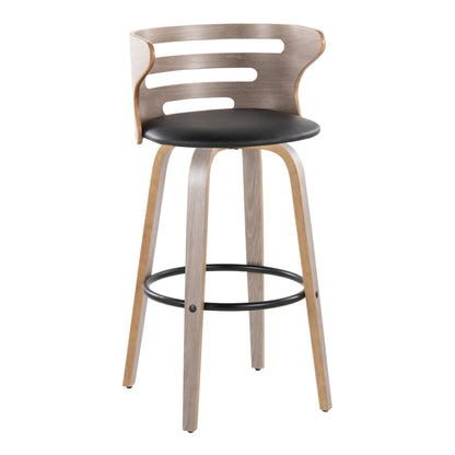 Majestic Office Furniture 30" Fixed-Height Barstool - Set of 2