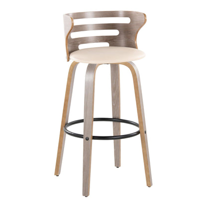 Majestic Office Furniture 30" Fixed-Height Barstool - Set of 2