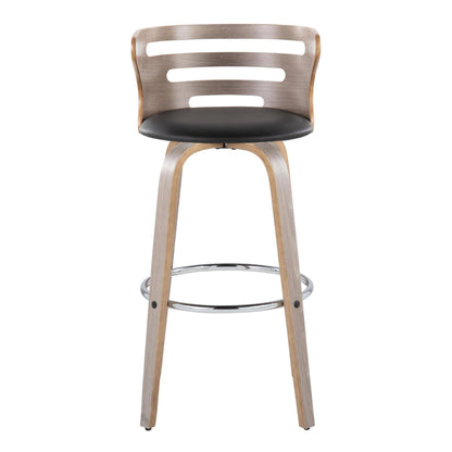 Majestic Office Furniture 30" Fixed-Height Barstool - Set of 2