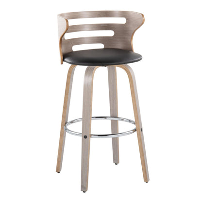 Majestic Office Furniture 30" Fixed-Height Barstool - Set of 2