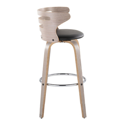 Majestic Office Furniture 30" Fixed-Height Barstool - Set of 2