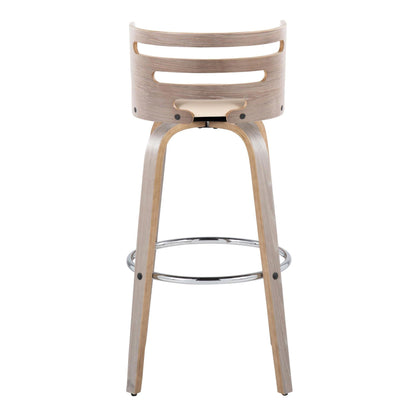 Majestic Office Furniture 30" Fixed-Height Barstool - Set of 2