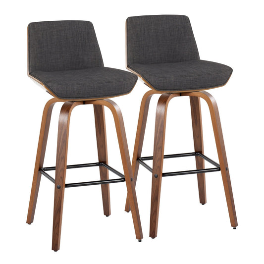 Majestic Office Furniture 30" Fixed-Height Barstool - Set of 2