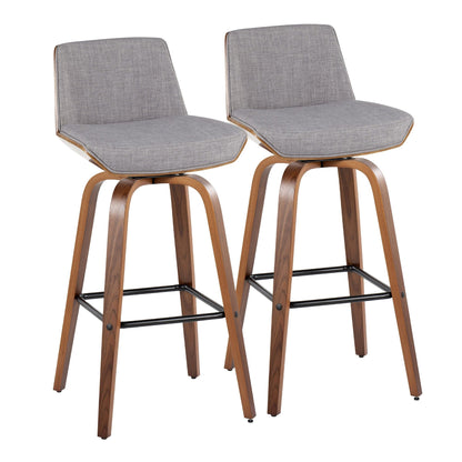 Majestic Office Furniture 30" Fixed-Height Barstool - Set of 2