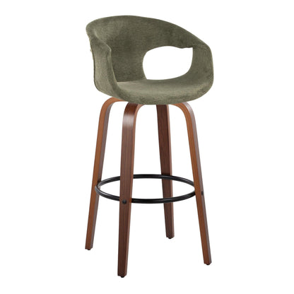 Majestic Office Furniture 30" Fixed-Height Barstool - Set of 2