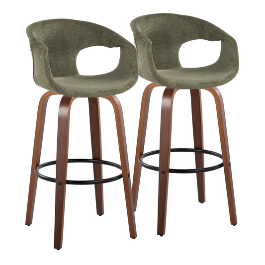 Majestic Office Furniture 30" Fixed-Height Barstool - Set of 2