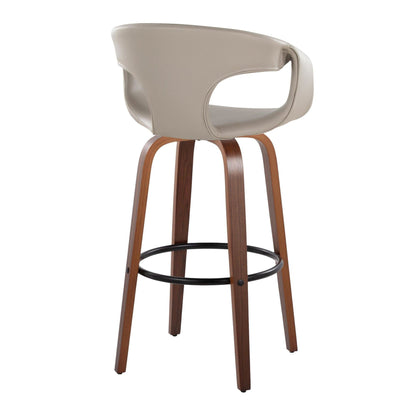 Majestic Office Furniture 30" Fixed-Height Barstool - Set of 2