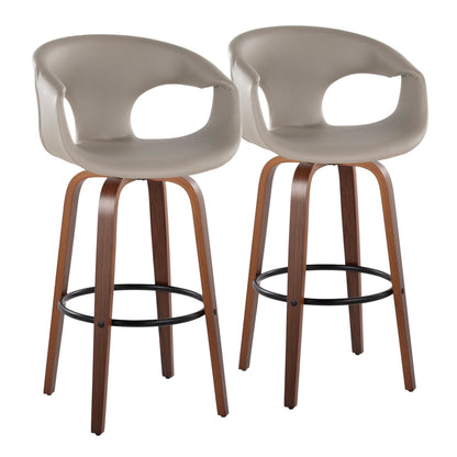Majestic Office Furniture 30" Fixed-Height Barstool - Set of 2