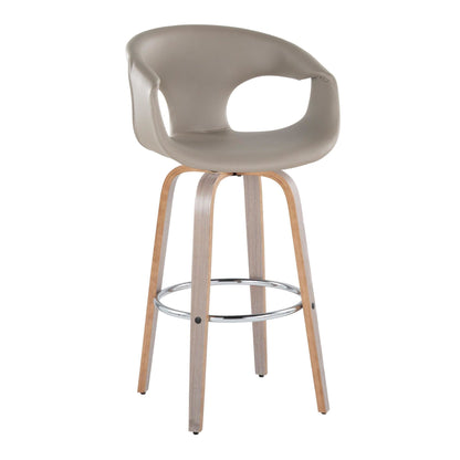Majestic Office Furniture 30" Fixed-Height Barstool - Set of 2