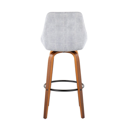 Majestic Office Furniture 30" Fixed-Height Barstool - Set of 2