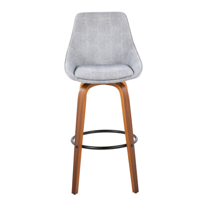 Majestic Office Furniture 30" Fixed-Height Barstool - Set of 2