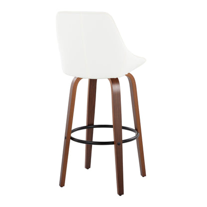Majestic Office Furniture 30" Fixed-Height Barstool - Set of 2