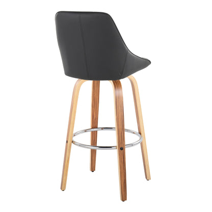 Majestic Office Furniture 30" Fixed-Height Barstool - Set of 2