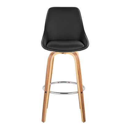 Majestic Office Furniture 30" Fixed-Height Barstool - Set of 2