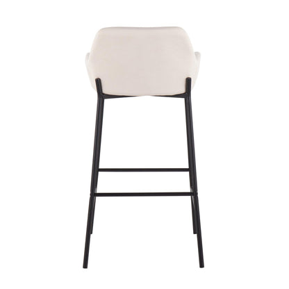 Majestic Office Furniture 30" Fixed-Height Barstool - Set of 2