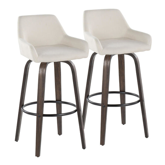 Majestic Office Furniture 30" Fixed-Height Barstool - Set of 2
