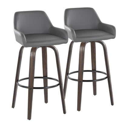 Majestic Office Furniture 30" Fixed-Height Barstool - Set of 2