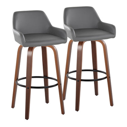 Majestic Office Furniture 30" Fixed-Height Barstool - Set of 2