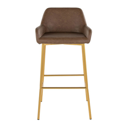 Majestic Office Furniture 30" Fixed-Height Barstool - Set of 2