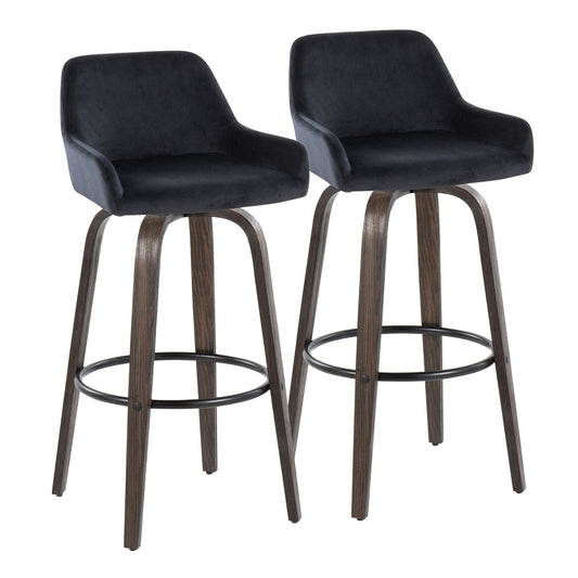 Majestic Office Furniture 30" Fixed-Height Barstool - Set of 2