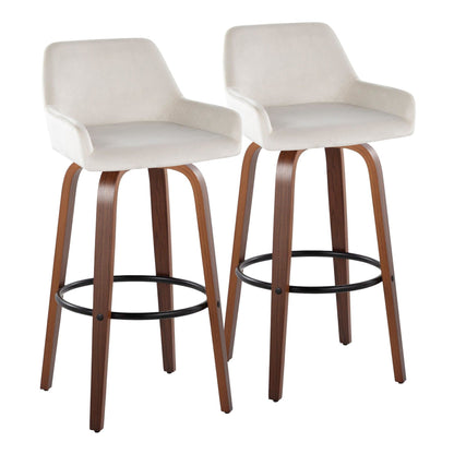 Majestic Office Furniture 30" Fixed-Height Barstool - Set of 2