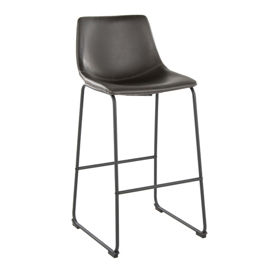 Majestic Office Furniture 30" Fixed-Height Barstool