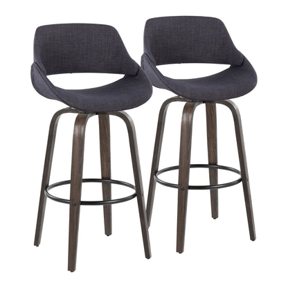 Majestic Office Furniture 30" Fixed-Height Barstool - Set of 2