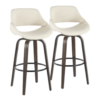 Majestic Office Furniture 30" Fixed-Height Barstool - Set of 2