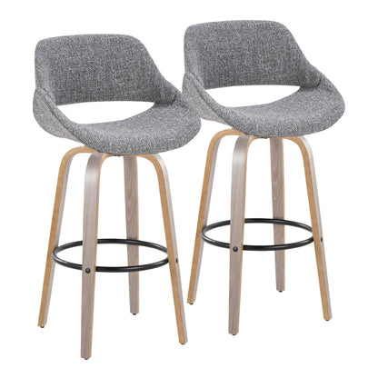 Majestic Office Furniture 30" Fixed-Height Barstool - Set of 2