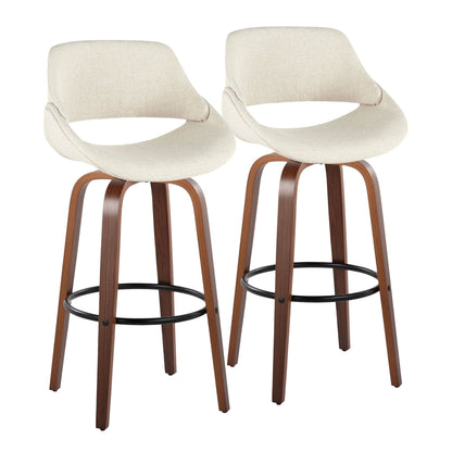 Majestic Office Furniture 30" Fixed-Height Barstool - Set of 2