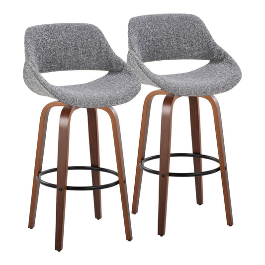 Majestic Office Furniture 30" Fixed-Height Barstool - Set of 2