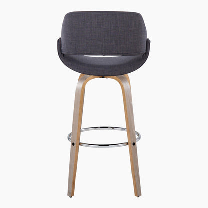Majestic Office Furniture 30" Fixed-Height Barstool - Set of 2