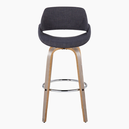 Majestic Office Furniture 30" Fixed-Height Barstool - Set of 2