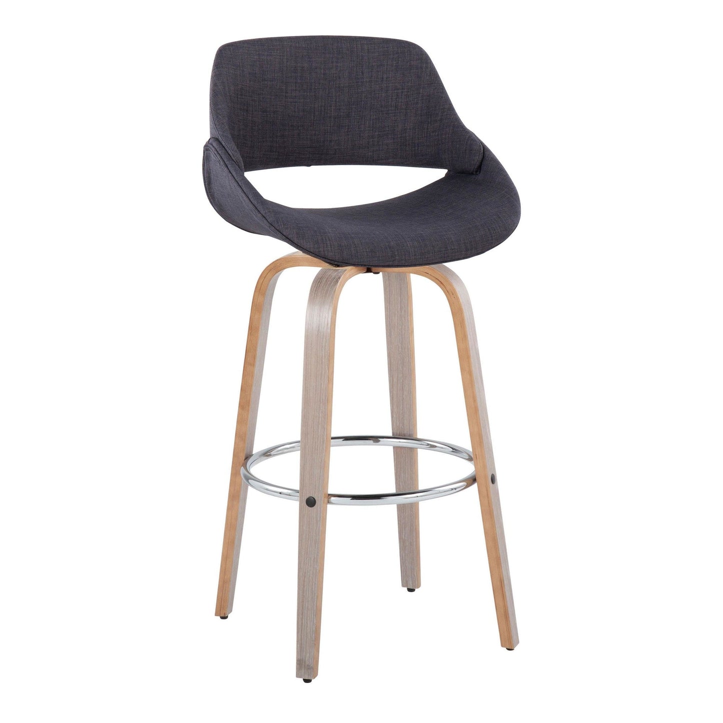 Majestic Office Furniture 30" Fixed-Height Barstool - Set of 2