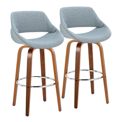 Majestic Office Furniture 30" Fixed-Height Barstool - Set of 2